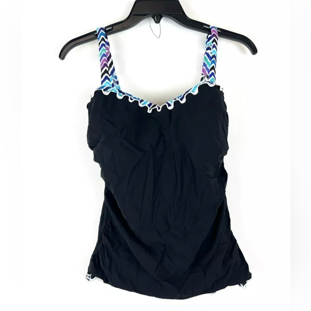 Gottex Womens Tempo Tankini Black Size 36D